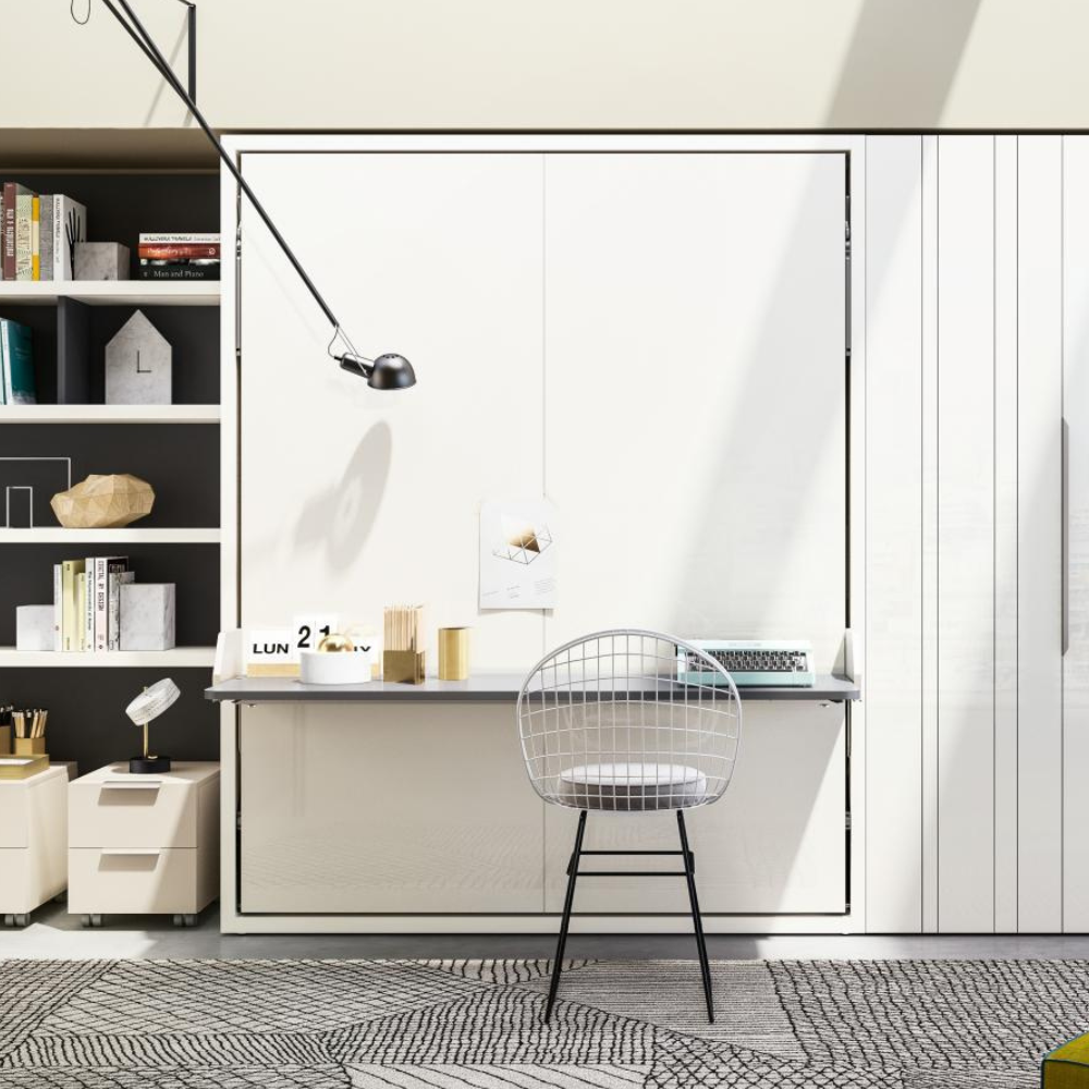 Bedkast Penelope board is de ideale combinatie van een bureau met een bed