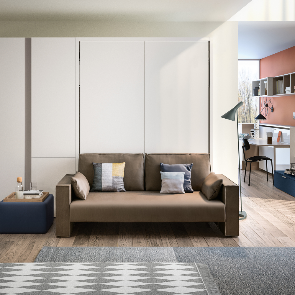 Bedkast Penelope met sofa is de ideale combinatie tussen een bank en een bed in 1