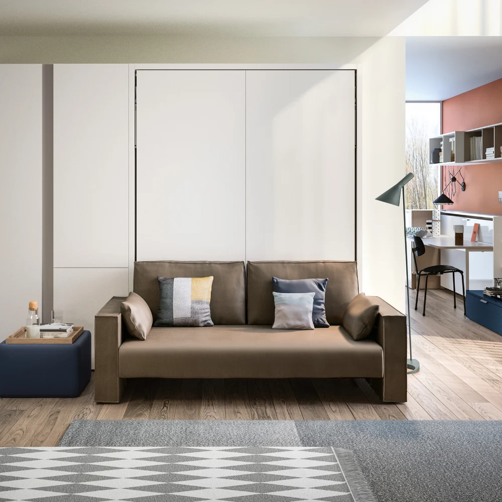 Penelope bedside cabinet with sofa is the ideal combination between a sofa and a bed in 1