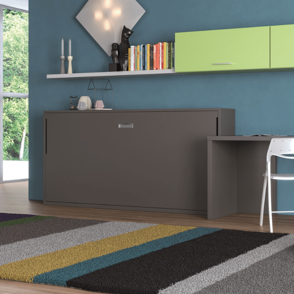 Opklapbed bedkast Pronto ingeklapt als bed