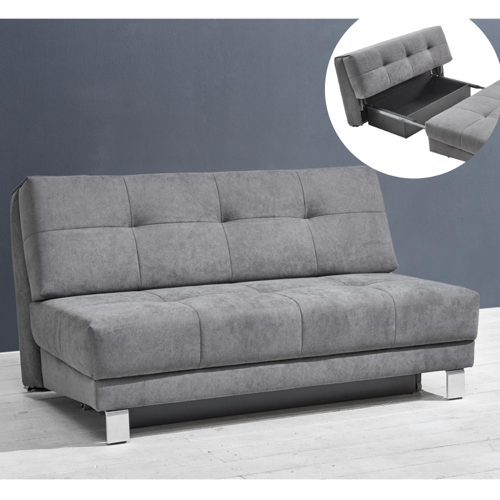 Sofa bed Steve has a large storage compartment