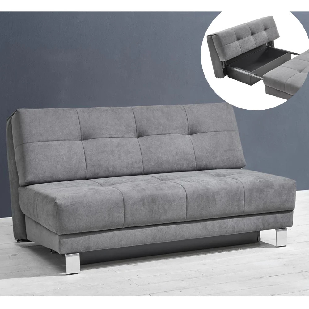 Sofa bed Steve has a large storage compartment