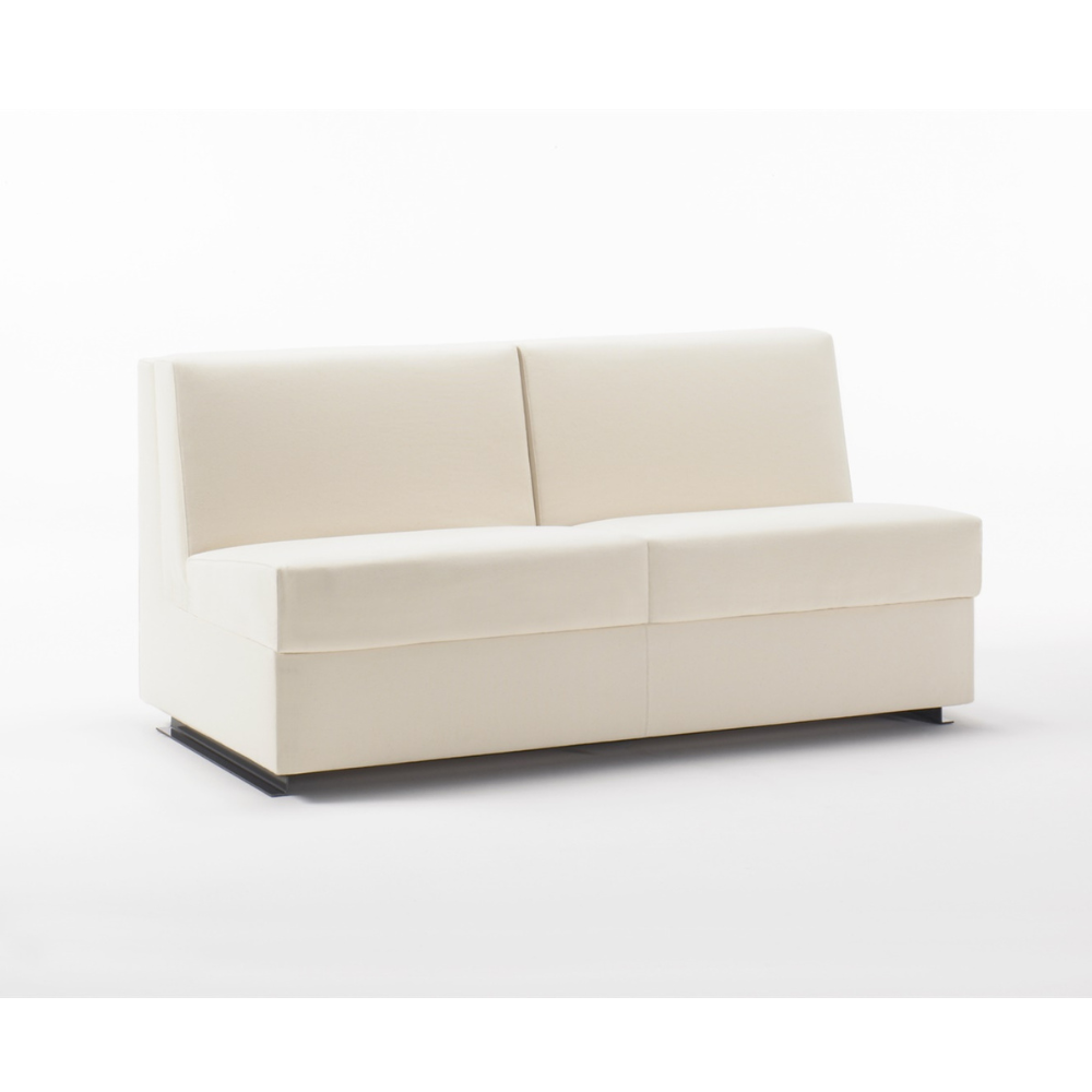 slaapbank bedbank bk117 is de smalste bank met een mechaniek met los matras die er is