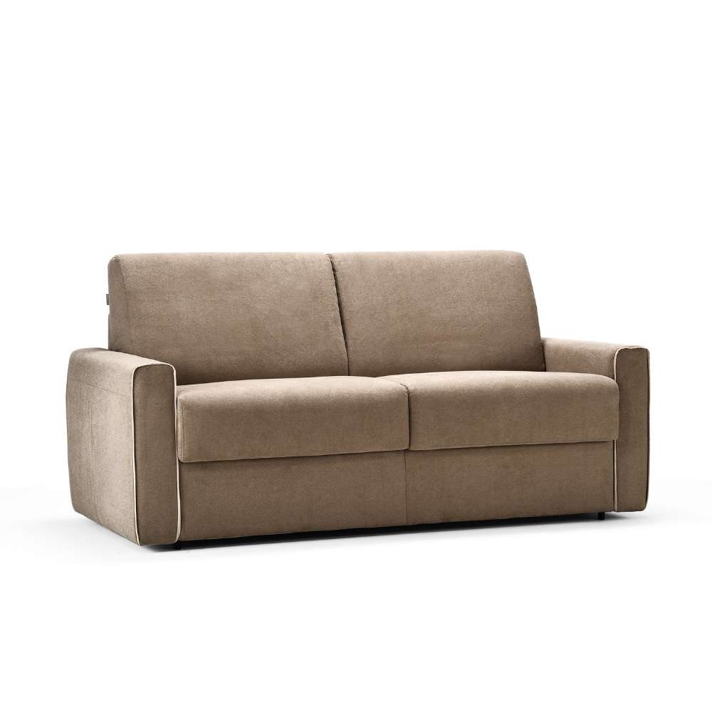 Slaapbank bedbank Badaboom is een slaapbank met een 20 cm dik matras