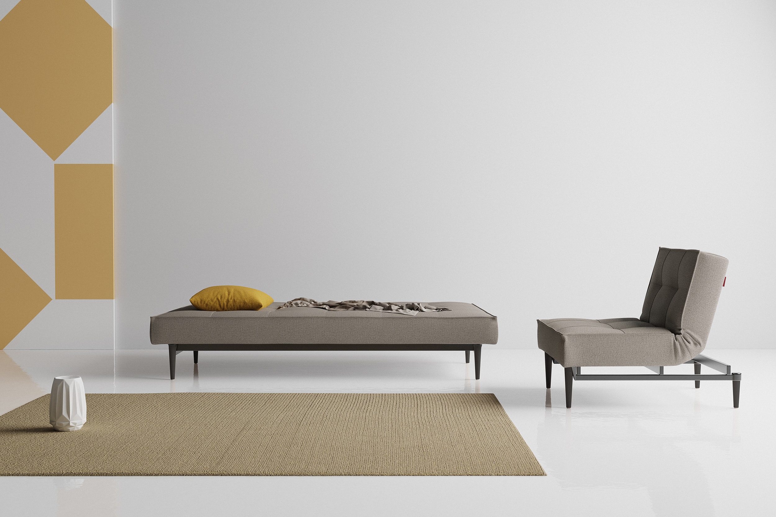 Innovation stoel Splitback Styletto Black Oak - Afbeelding 6