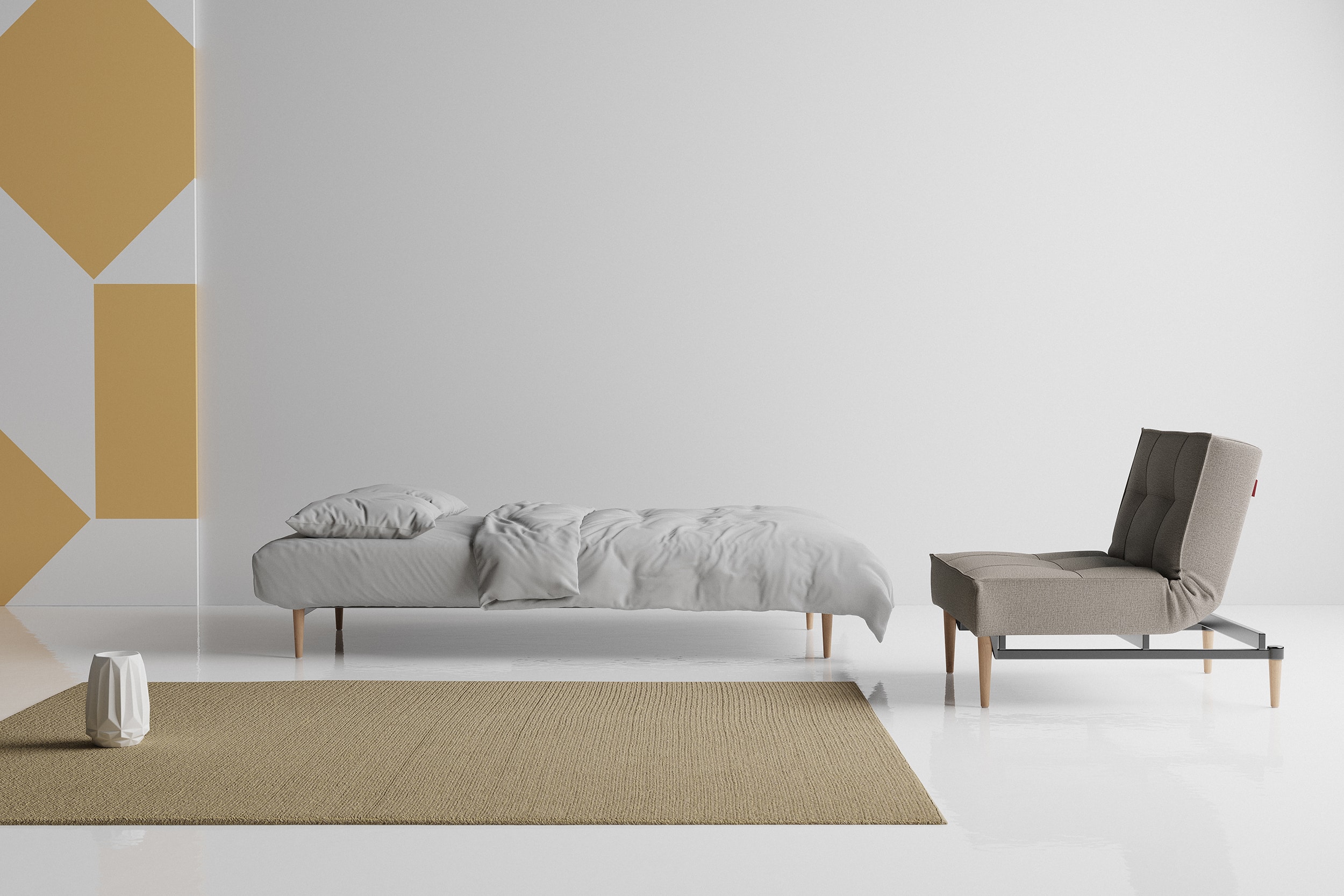 Innovation stoel Splitback Styletto Light Wood - Afbeelding 7