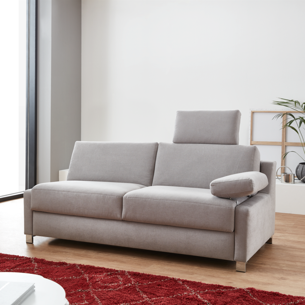 Slaapbank bedbank fiona is een strakke moderne slaapbank met een goed bed