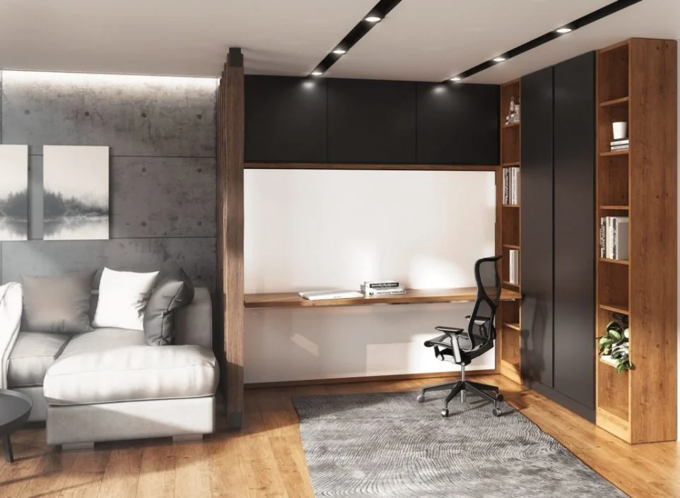 Bed met bureau e1613561955655