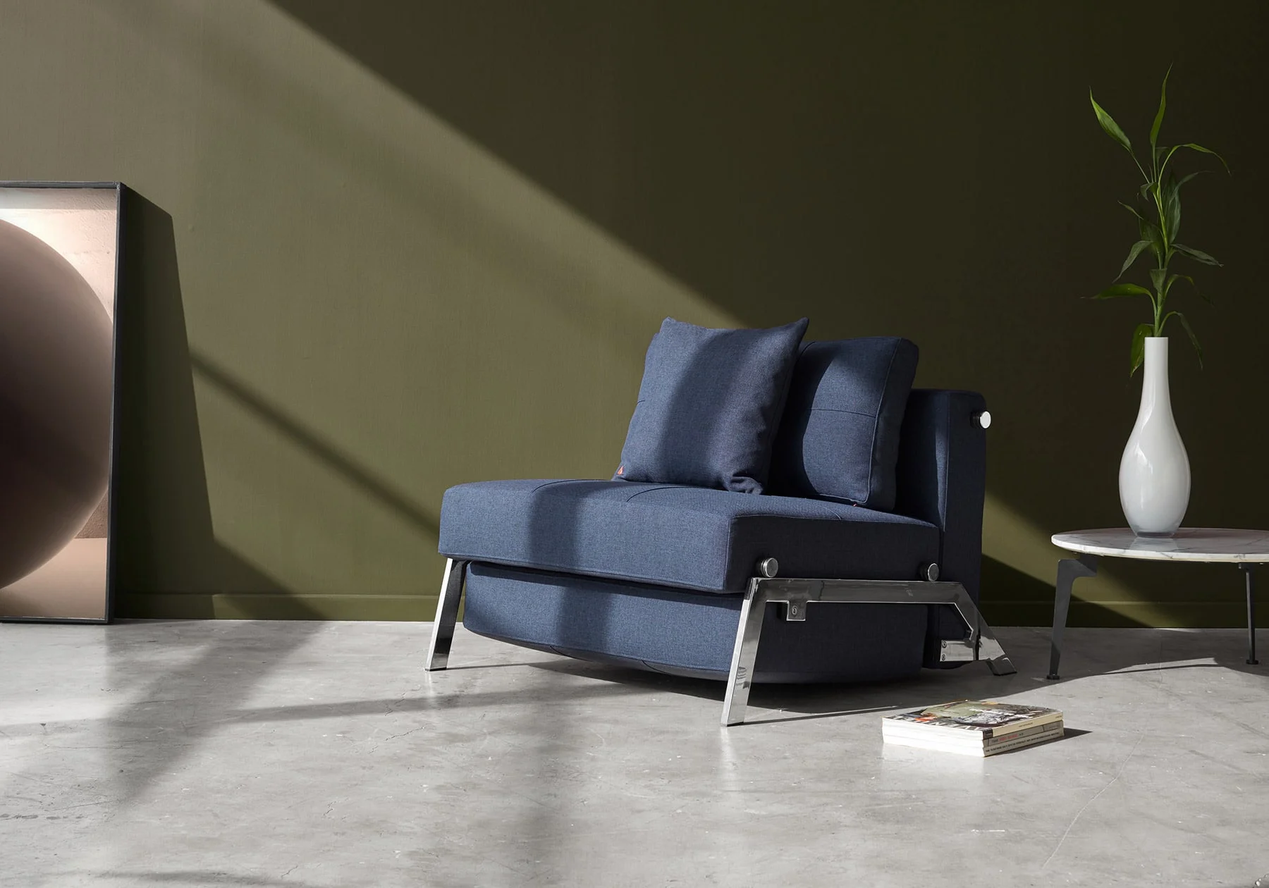 Cubed chair 90 chroom Cubed chair 90 chroom