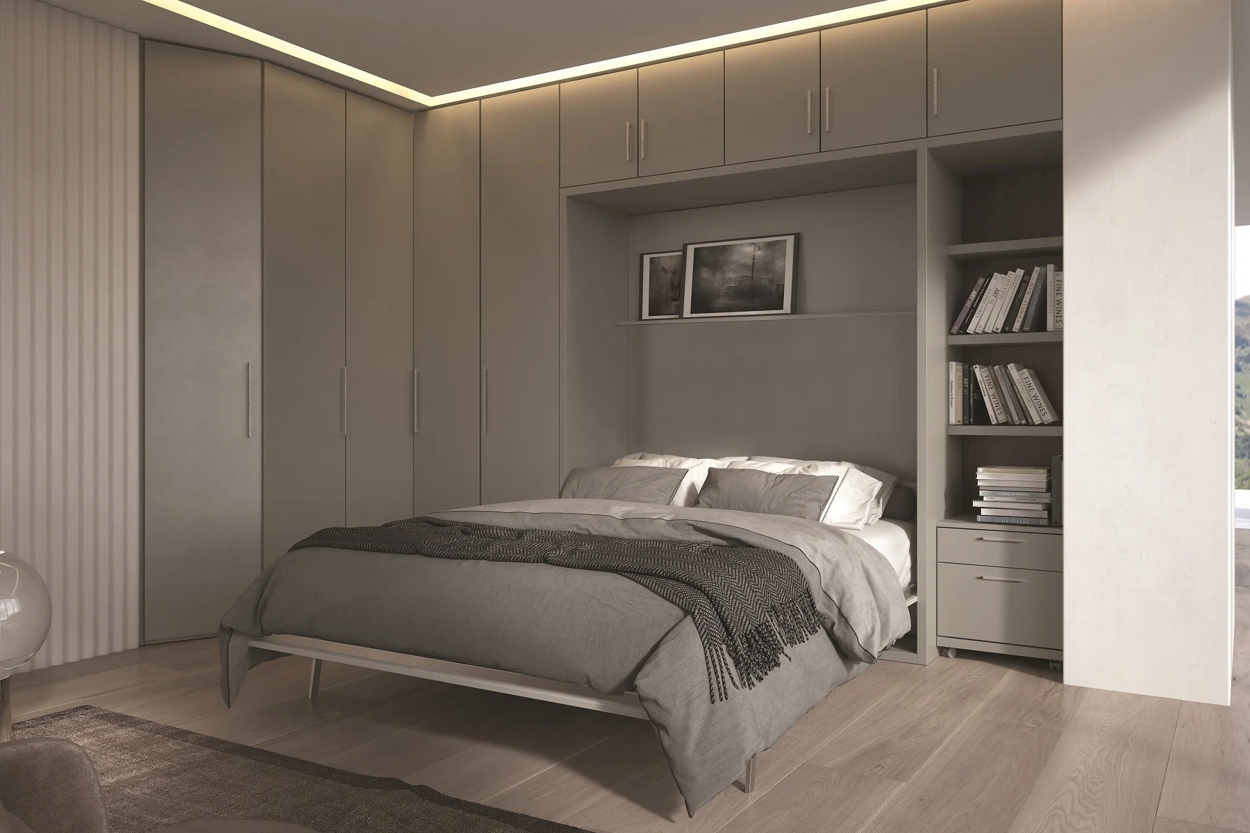 Murphy bedside cabinet sleeps wonderfully Murphy bedside cabinet sleeps wonderfully
