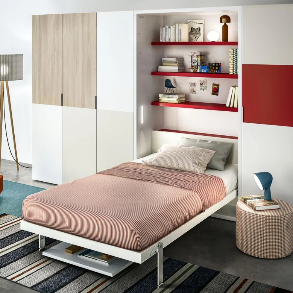 Rollaway bedside cabinet altea work open 1000x1000 1