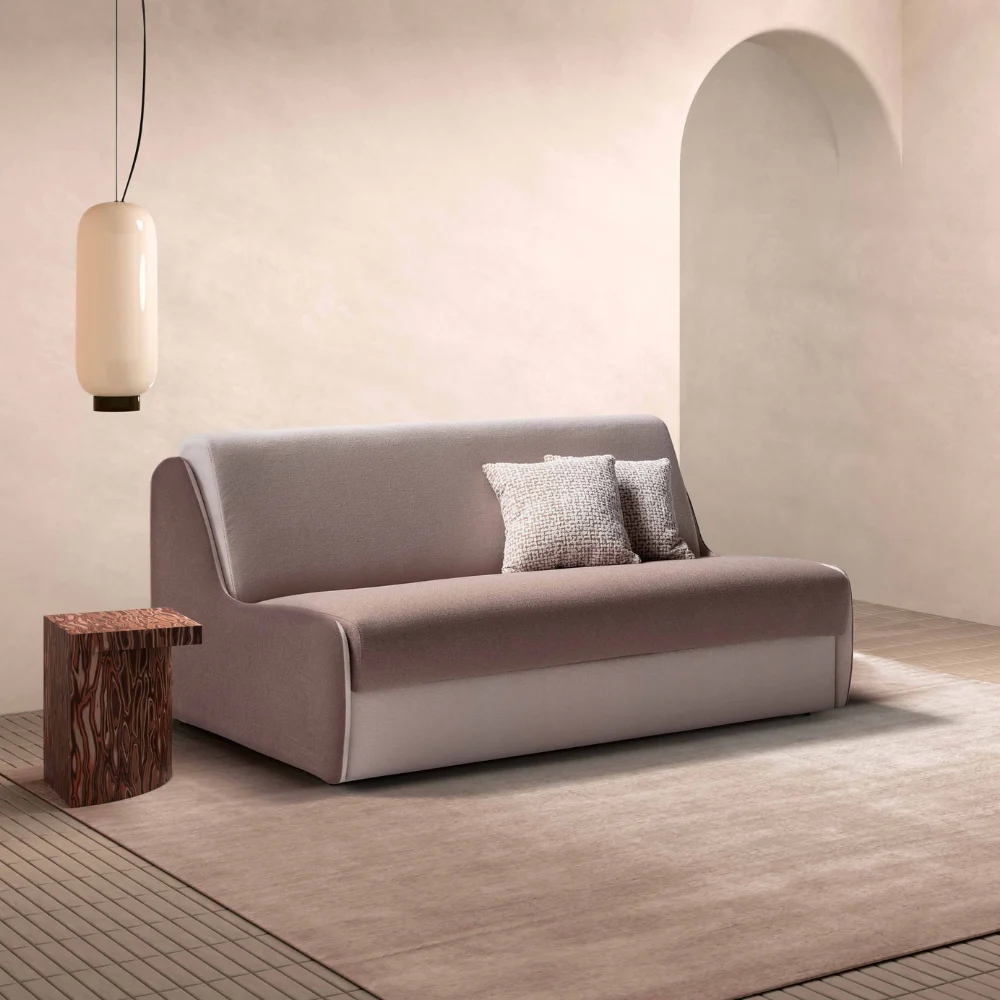 sofa bed Sax is a slim sofa with a nice design and a good bed