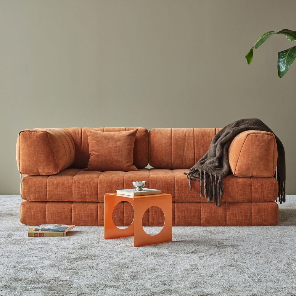 slaapbank bedbank cozypad with arms is een heerlijke slaapbank om in weg te kruipen