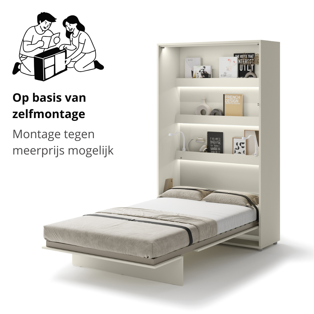 Opklapbed bed concept 120