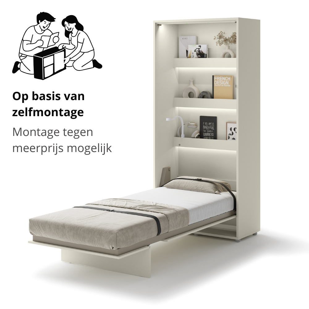 Opklapbed bed concept 90