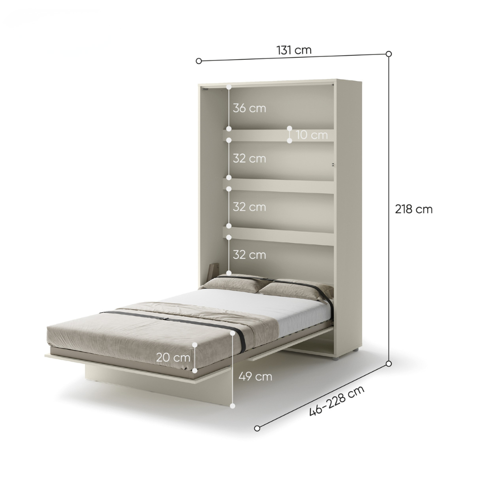 Opklapbed Bed Concept 120 - Afbeelding 17