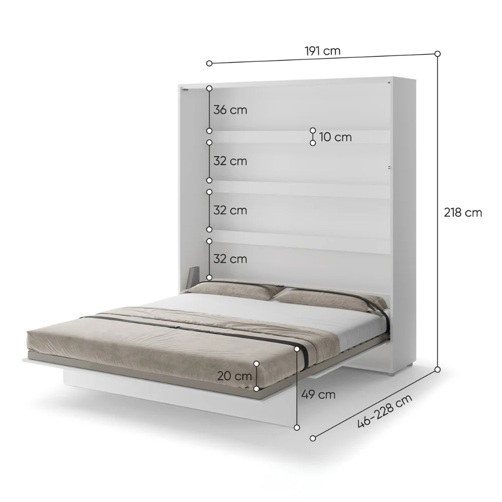 Opklapbed Bed Concept 180 - Afbeelding 17