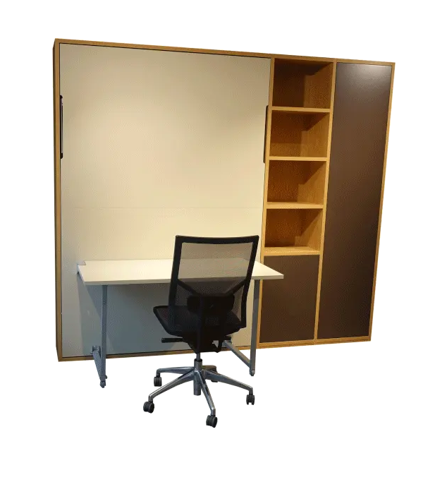 From desk to bed in no time
