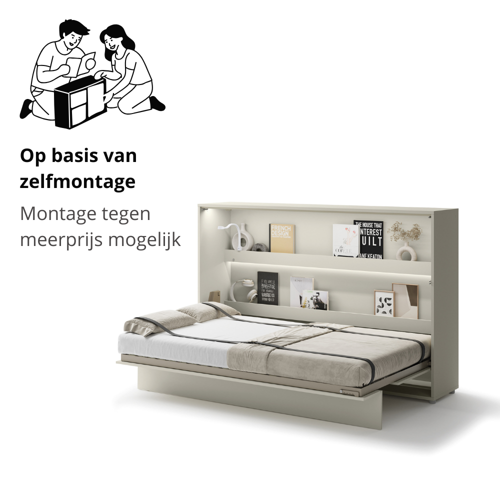 Rollaway bed Concept 120 horizontal
