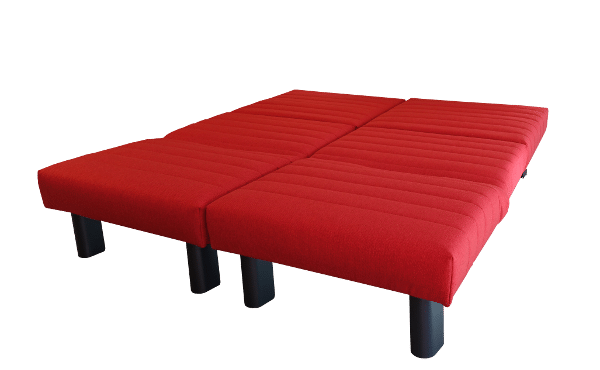 Expanded image of the 2 red sleeping chairs Alexa