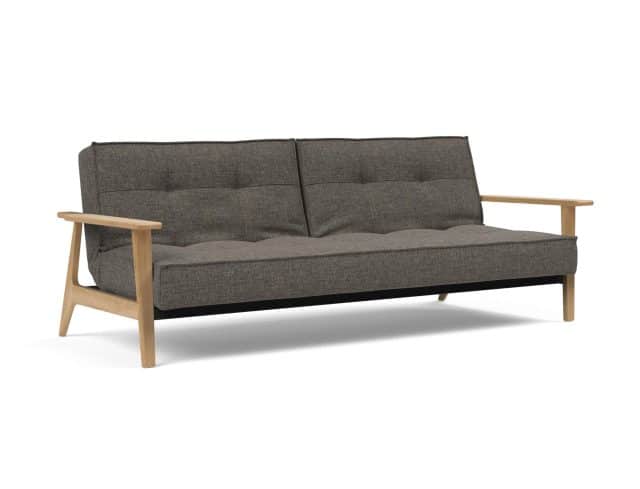 the beautiful Innovation sofa bed Splitback Frej Oak