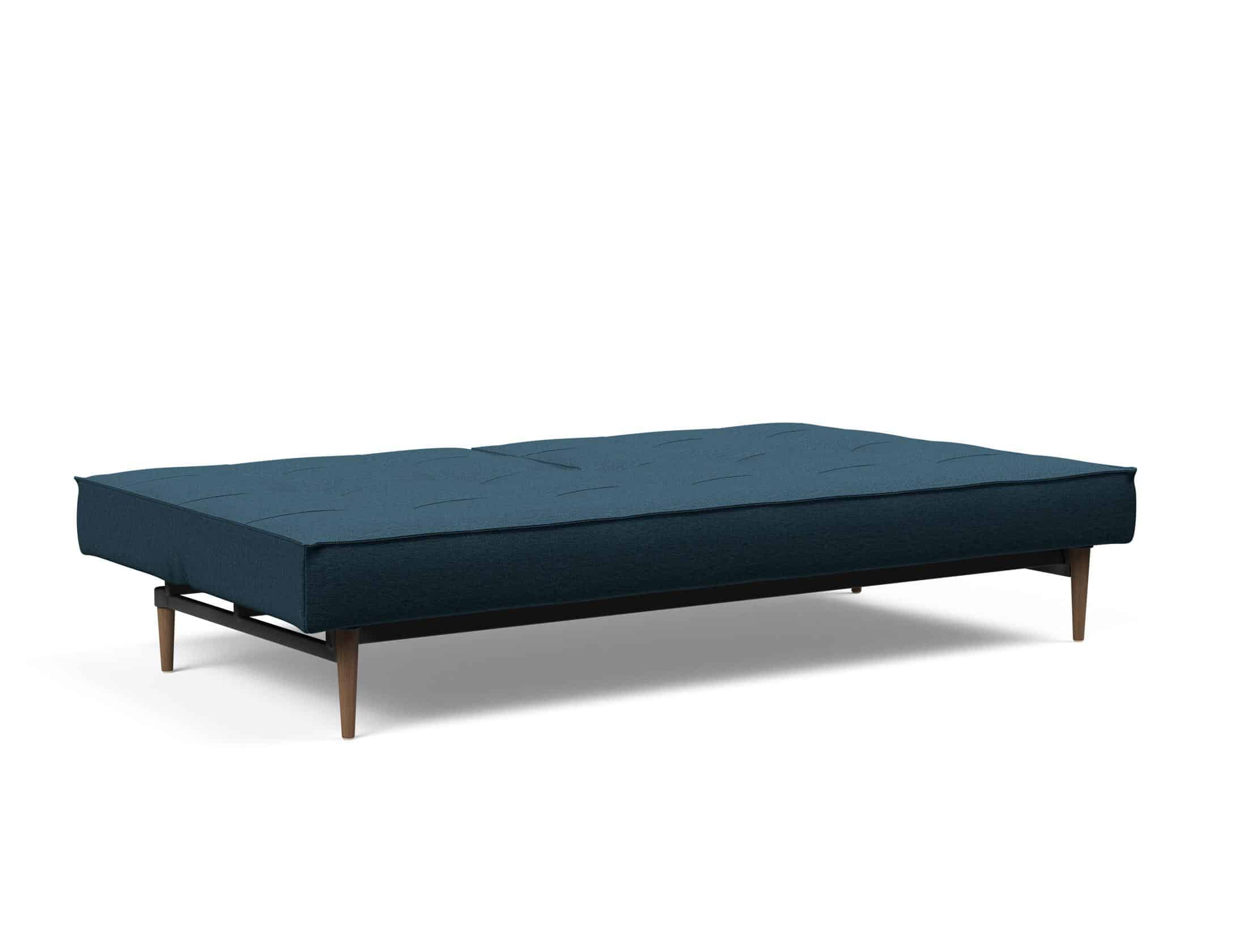 Splitback Styletto Sofa Bed Dark Wood 580 P8 Web 1