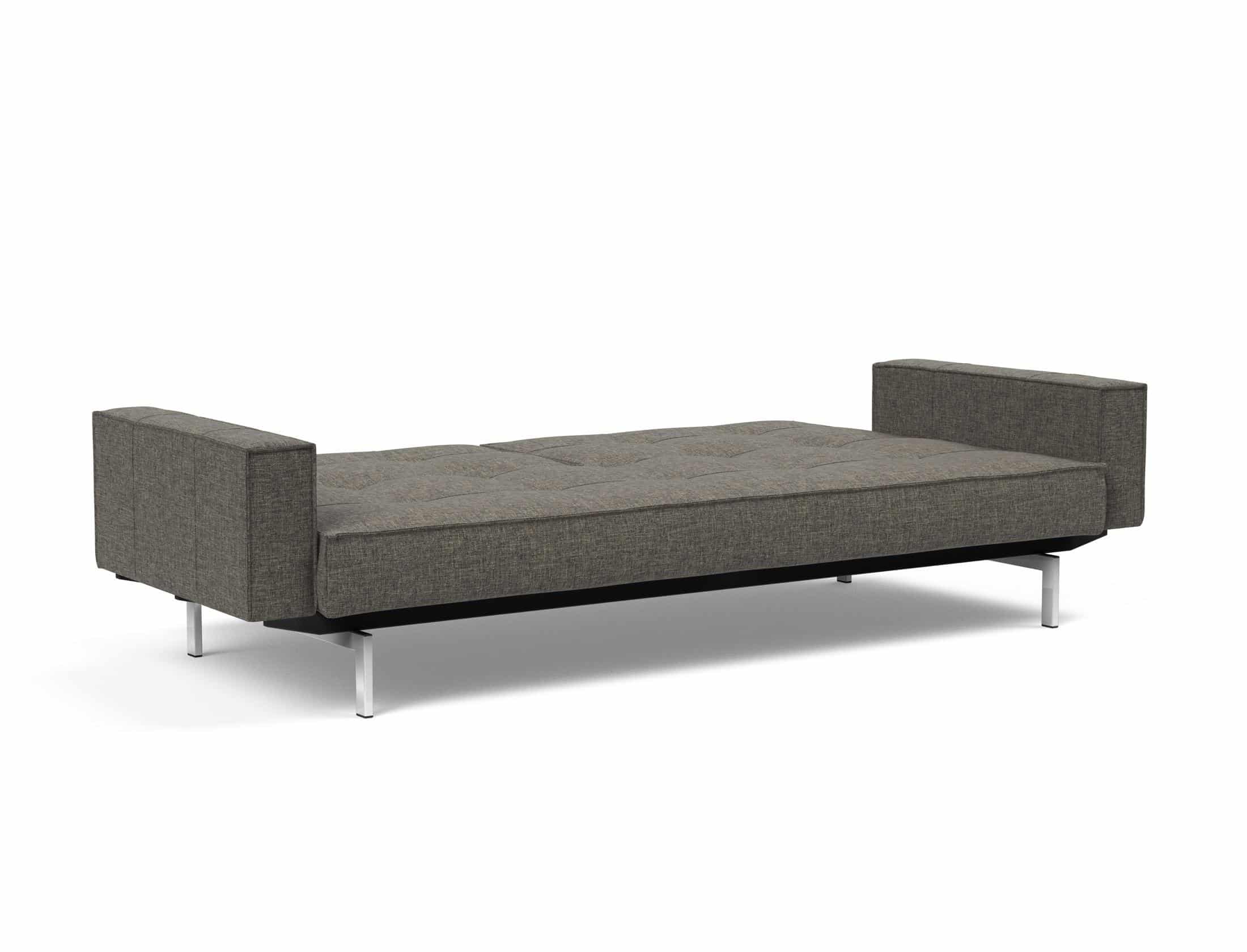 Innovation Sofa Bed Splitback Chrome Arms