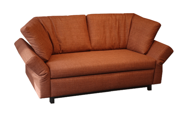 The pleasant sitting sofa bed Nick with folding arms